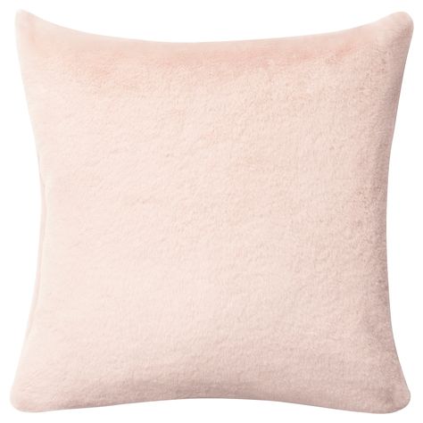 SOLTULPAN Cushion cover, light pink, 20x20" Resting your cheek against this soft cushion cover feels like the snug touch of a warm hand. Nice to combine with a matching throw from the SOLTULPAN series to make Christmas and the winter season cozier. The zipper makes the cover easy to remove. Pink Decorative Pillows, Light Pink Pillow, Ikea Pillow, Ikea Desk Lamp, Light Pink Pillows, Black Drawer Handles, Dog Smells, Pink Pillow, Canvas Pillow