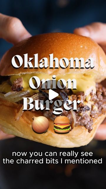 Oklahoma Burgers, Oklahoma Onion Burger, Onion Burger, Glutinous Rice Flour, Caramelized Onion, Burger Recipe, Malaysian Food, Onion Recipes, Glutinous Rice