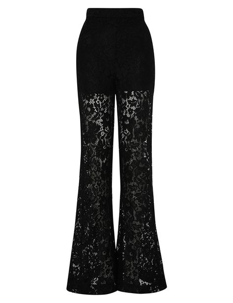 Matchmaker Lace Pant for Woman - Brand : Zimmermann Stylist Closet, Lace Suits, Lace Flare Pants, Black Lace Pants, Lace Trousers, Great Neck New York, Pants With Lace, Design Your Own Shoes, Resort 2024