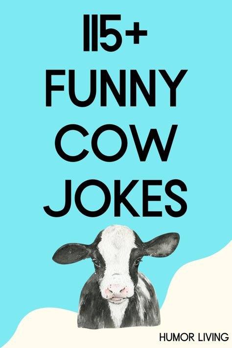 Cattle are large herbivores. Cows refer to females, while bulls refer to males. Whether raising or eating them, read funny cow jokes for a laugh. Cow Puns Funny, Cow Quotes Funny, Highland Cow Sayings, Cow Jokes Hilarious, Funny Cow Quotes, Cow Sayings, Cows Quotes, Funny Cow Pictures, Cows Funny Cartoon