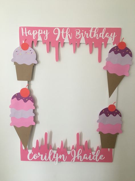 Candy Theme Decorations, Ice Cream Birthday Party Theme, Ice Cream Party Theme, Candy Theme Birthday Party, Ice Cream Decorations, Candy Land Birthday Party, Ice Cream Birthday Party, Ice Cream Theme, Candyland Birthday