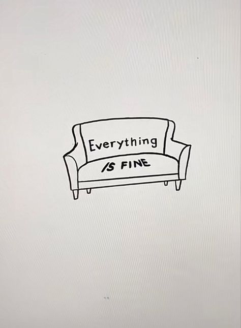 The Good Place Tattoo Ideas, Janet The Good Place Fanart, Everything Is Fine Tattoo, Good Place Tattoo, The Good Place Tattoo, Couch Tattoo, Janet The Good Place, Tattoo Tv Shows, Place Tattoo