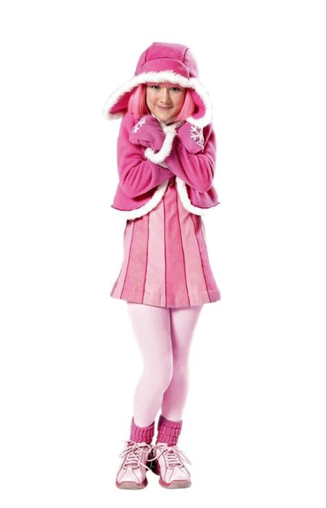 Stephanie #lazytown #stephanie #sportastephanie #pinky #pinkgirl #juliannarosemauriello #nickelodeon #nickjr #2000s #2000snostalgia #early2000s #early2000snostalgia Stephanie Lazy Town, Lazy Town Stephanie Costume, Julianna Rose Mauriello, Lazytown Stephanie, Lazy Town, Kids Tv Shows, Kids Fashion Girl, Nickelodeon, Baby Pink