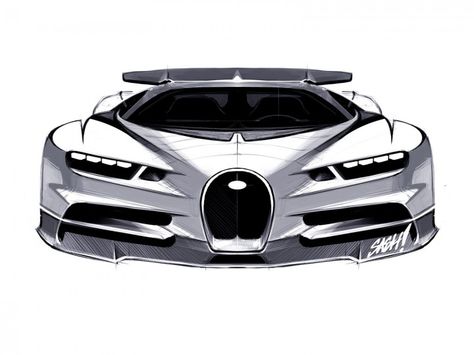 Bugatti Chiron: design gallery Bugatti Eb110, Trendy Toys, Best Car Insurance, Bugatti Cars, Car Design Sketch, Bugatti Chiron, Car Sketch, Bugatti Veyron, Digital Trends