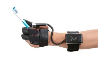 NeoMano Wearable Robotic Glove for Hand Paralysis Robotic Hand, Smart Gloves, Hand Gloves, Cool Inventions, It Fits, Daily Activities, Gloves