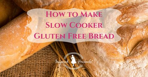 Who Knew? Gluten Free Bread in a Crock-Pot (Part 1) Gluten Free Bread Sticks, Gluten Free Bread Rolls Recipe, Simple Gluten Free Bread, Bread Machine Gluten Free, Gluten Free Breaded Chicken, Bread Slow Cooker, Gluten Free Bread Rolls, Gluten Free Bread Brands, Slow Cooker Gluten Free