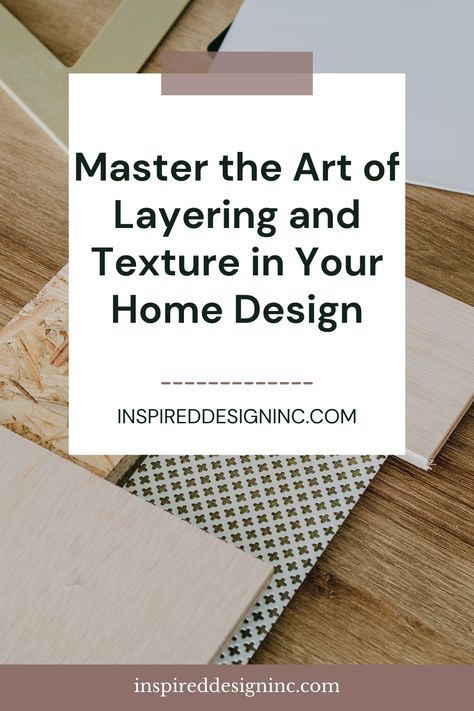 Are you ready to take your home to the next level? Discover the keys to achieving a high-end look through scale, texture, and layering. Avoid common mistakes and pitfalls when renovating your home. Learn how to choose the right patterns, incorporate various textures, and create a space that's both sophisticated and inviting. Get inspired and transform your home today! #homerenovation #interiordesign #luxuryliving Layering In Interior Design, Layering Textures Interior Design, Texture Interior Design, Interior Textures, Scale Texture, Statement Art Pieces, Creating Texture, Unique Chandeliers, Inviting Home