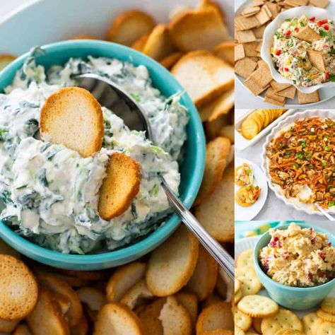 Cold Dips For Parties, Cocktail Party At Home, Salsa With Canned Tomatoes, Cold Party Appetizers, Party Dips Easy, Book Club Party, Cold Dip Recipes, Seasoned Pretzels, Homemade Pimento Cheese