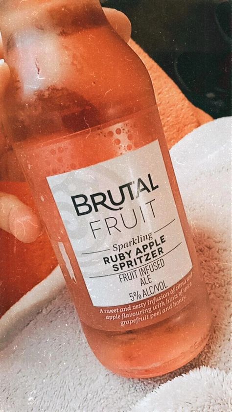 Brutal Fruit Cider, Cider Aesthetic, Savanna Cider, Brutal Fruit, Alcoholic Drinks Pictures, Liqueur Drinks, Fav Food, Fruit Picture, Story Ideas Pictures