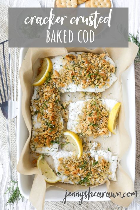 Panko Crusted Cod, Cape Cod Kitchen, Haddock Recipes, Atlantic Cod, Baked Cod Recipes, Weeknight Recipes, Seafood Recipes Healthy, Healthiest Seafood, Cod Recipes