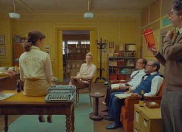 Wes Anderson Cinematography, Guys Office, Agency Interior Design, The Marriage Of Figaro, Honey Book, Wes Anderson Aesthetic, Anderson Aesthetic, Racecar Driver, The French Dispatch