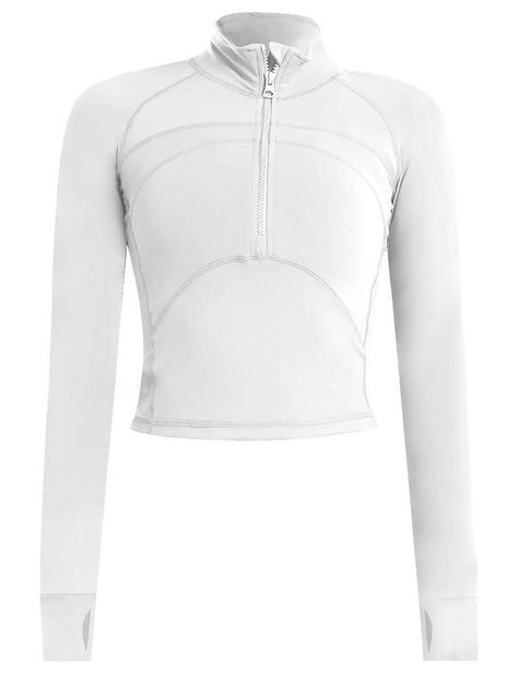 Gym Tops Women, Cropped Quarter Zip, Power Walking, Womens Running Jacket, Yoga Crop Tops, Yoga Jacket, Mode Zara, Running Track, Workout Tops For Women