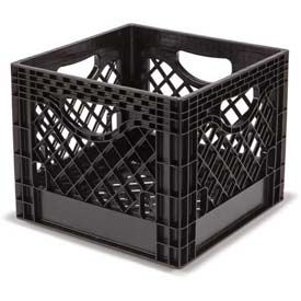 Milk Crate Storage, Plastic Milk, Plastic Crates, Pantry Organizers, Milk Crate, Milk Storage, Milk Crates, The Container Store, Plastic Bins