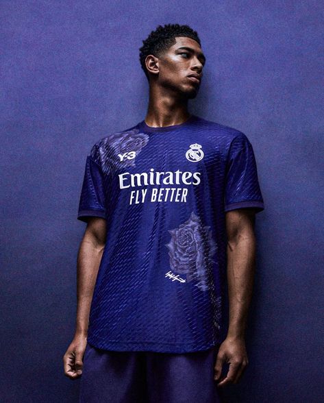 Real Madrid Purple Kit, Real Madrid Purple, Real Madrid Kit, Adidas Ad, Adidas Y3, Madrid Football, Best Jersey, Real Madrid Football, Jude Bellingham