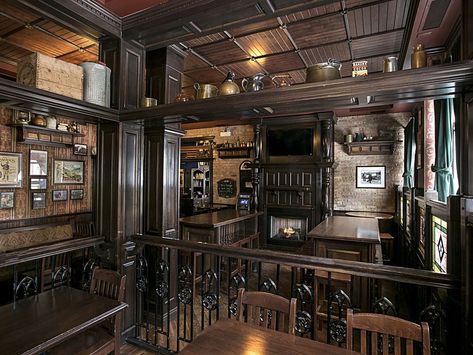 Irish Pub Basement, Irish Pub Interior, Irish Pub Design, Irish Pub Decor, Pub Interior Design, Pub Ideas, Irish Bar, Pub Interior, Pub Sheds