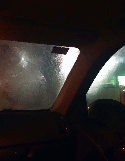 Steamy Car Windows Night, Steamy Car Windows, Foggy Car Windows, Rainy Car Ride, Foggy Car, Foggy Window, Windows At Night, Fake Scenarios, Night Road