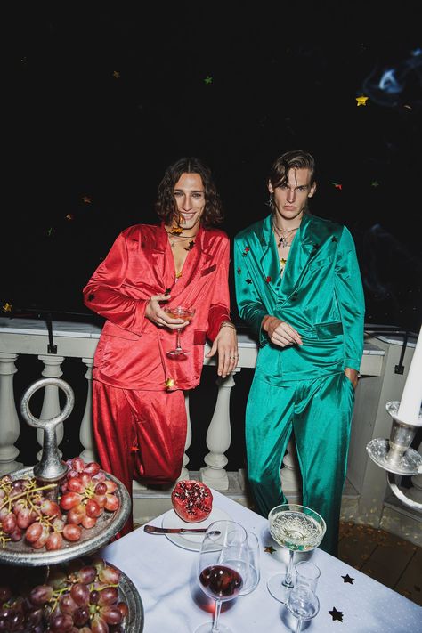 Mens Outfits Party Wear, Party Campaign, Festive Editorial, Holiday Editorial, Holiday Campaign Fashion, Party Editorial, Party Editorial Photography, Editorial Party Shoot, Holiday Night Outfits