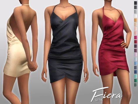 Sims 4 Wedding Dress, Sims 4 Challenges, Wrap Dress Short, Sims 4 Dresses, Sims4 Clothes, Sims 4 Update, Sims 4 Cc Packs, Best Sims, Sims 4 Mods Clothes