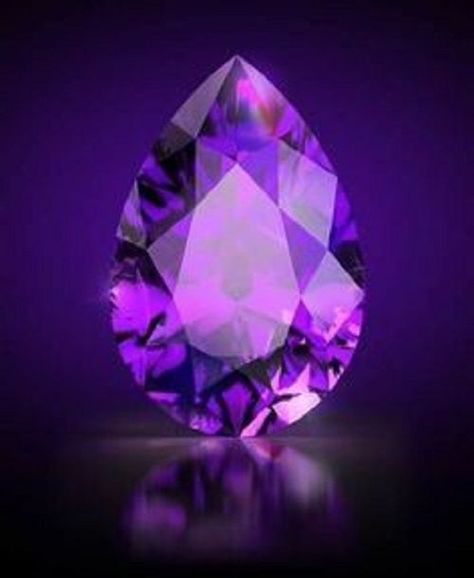 Reflective Background, Amethyst Meaning, 심플한 그림, 3d Image, Purple Gems, Purple Diamond, Spiritual Crystals, Semi Precious Gems, Background 3d