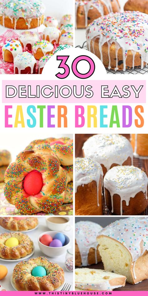 Easter Bread Recipes, Easter Breads, Easter Bread Recipe, Italian Easter Bread, Easter Appetizers, Easter Dishes, Easter Dinner Recipes, Easter Food, Easter Bread