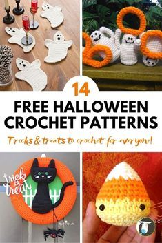 Free Halloween Crochet, Crochet Holiday, Make And Do Crew, Crochet Skull, Crochet Halloween, Halloween Crochet Patterns, Fall Craft, Crochet Things, Holiday Crochet