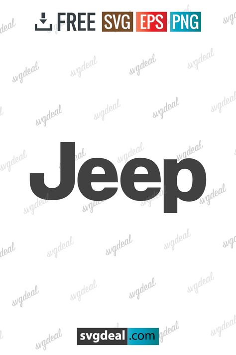 Jeep Svg Logo - Free SVG Files Jeep Svg, Cricut Projects Easy, Free Svg Files, Color Vector, Start Now, Personal Project, Svg Free Files, Cricut Explore, Silhouette Designer Edition