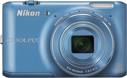 Amazon.com : Nikon COOLPIX S6400 16 MP Digital Camera with 12x Optical Zoom and 3-inch LCD (Blue) : Point And Shoot Digital Cameras : Electronics Blue Point, Nikon Coolpix, Digital Cameras, Digital Camera, Nikon, Cameras, Gadgets, Electronics, Blue