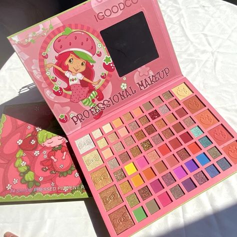 Check out this product on Alibaba App wholesale Children's Cartoon Strawberry Girl 64 Color Eyeshadow+5 Highlights+5 Blush Big Eyeshadow Palette Cute Eyeshadow Pallets, Small Forehead Hairstyles, Forehead Hairstyles, Childrens Makeup, Big Eyeshadow Palette, Small Forehead, Cartoon Strawberry, Cartoon Makeup, Pastel Eyeshadow