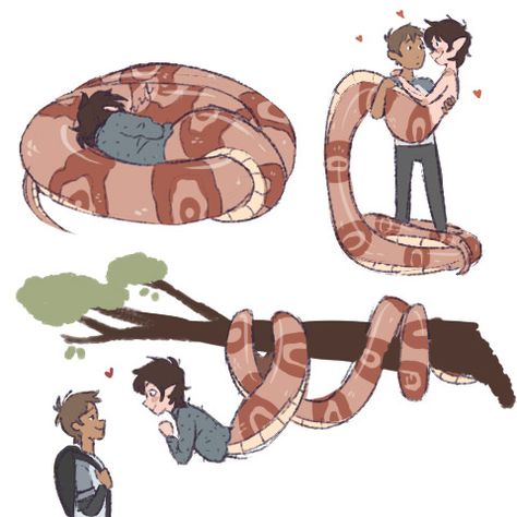 Anthro Snake Reference, Snake Oc Design, Half Snake Half Human Drawing Base, Snake Oc Drawing, Anthro Snake Male, Funny Snake Drawing, Snake Oc Art, Snake Hair Oc, Snake Hybrid Art