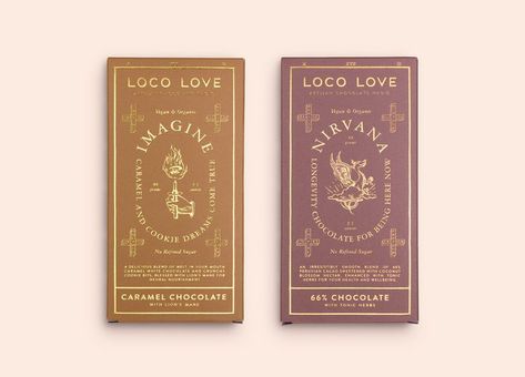 Chocolate Branding, Block Photography, Love Package, For Loco, Red Envelope Design, Artisan Chocolate, Chocolate Brands, Chocolate Caramels