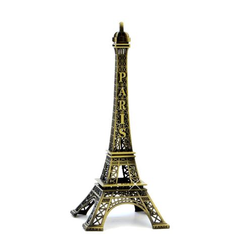 Metal Eiffel Tower Statue 6.25 Inch Eiffel Tower Replica *** Find out more details by clicking the image : Decor Collectible Buildings and Accessories French Statue, Paris Souvenirs, International Gifts, Copper Statue, Gustave Eiffel, Wedding Gift Guide, French Gifts, Tower Stand, Tower Building