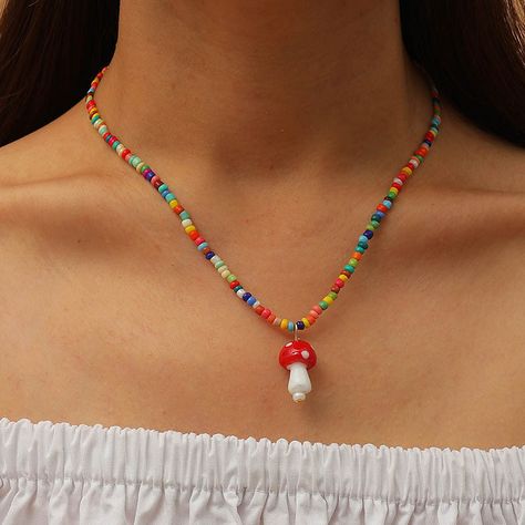 Collar Hippie, Diy Collier, Indie Jewelry, Bohemian Handmade, Beaded Necklace Diy, A Necklace, Necklace Online, Diy Schmuck, Bijoux Diy