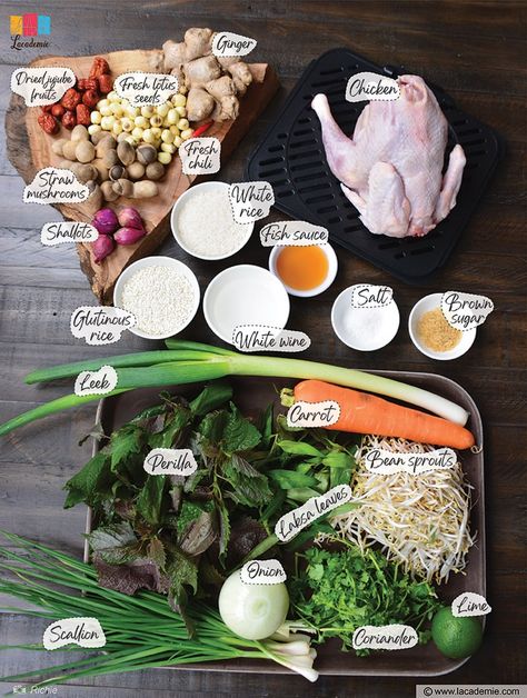 Chicken Congee Recipe, Fish Congee, Chinese Congee, Chicken Congee, Congee Recipe, Vietnamese Chicken, Nourishing Food, Kidney Recipes, Tummy Yummy