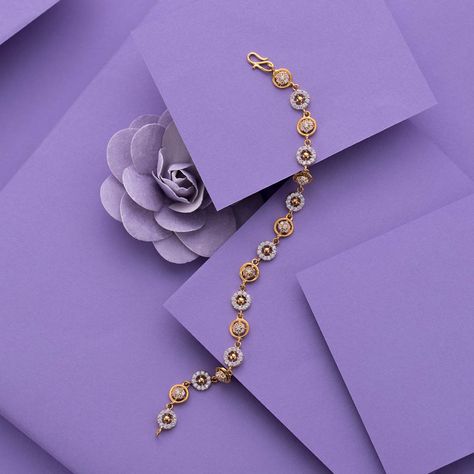 Buy 22K Gemstone Bracelet for Women At jewelegance.com