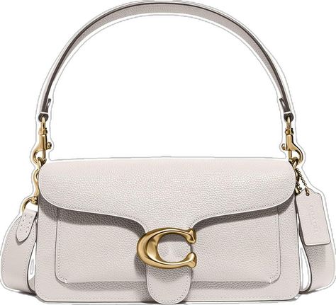 COACH Polished Pebble Leather Tabby Shoulder Bag 26, Chalk, One Size: Handbags: Amazon.com Coach Tabby 26, Tabby Shoulder Bag 26, Tabby Shoulder Bag, Coach Tabby, Polished Pebble, Classic Bags, Coach Bag, Coach Purse, Shoulder Purse