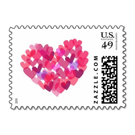 Going Postal, Stamp Ideas, Holiday Stamping, Heart Symbol, Pink Hearts, Self Inking Stamps, Calendar Printables, Postage Stamp, Stamp Collecting