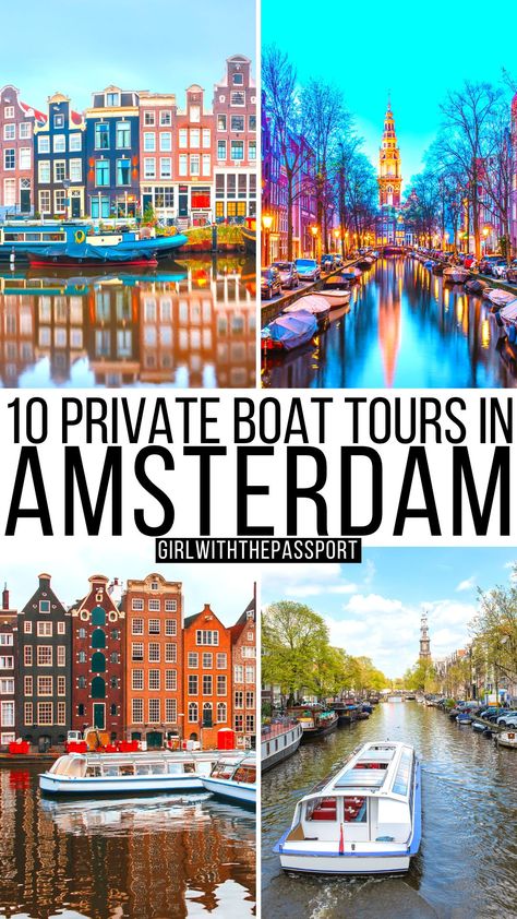 10 Best Private Boat Tours in Amsterdam + Secret Expert Tips for 2023 Amsterdam Things To Do, Amsterdam Travel Tips, Amsterdam Coffee, Amsterdam Guide, Amsterdam Vacation, Amsterdam Trip, Amsterdam Itinerary, Amsterdam Travel Guide, Amsterdam Photography