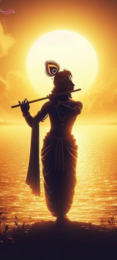 Krishna Pictures Aesthetic, God Photos Hindu Wallpaper, Lord Krishna With Devotee, God Pictures Hindu Wallpaper, Bhagwan Aesthetic, Hindu Art Wallpaper, Krishna Bhagwan Wallpaper, God Wallpaper Hindu, Krishna With Devotee