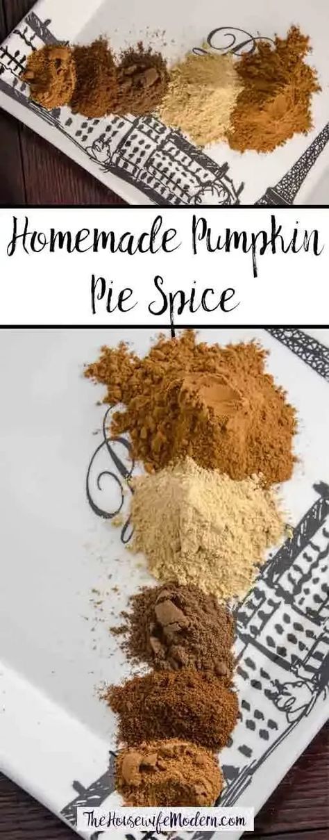 Homemade Pumpkin Pie Spice recipe. Tastes better than store-bought; cheaper and easy. You’ll never buy store stuff again! And ways to use it. Fodmap Condiments, Homemade Pumpkin Pie Spice, It Pumpkin, Oatmeal Flavors, Pumpkin Pie Spice Recipe, Spice Rubs, Pie Spice Recipe, Dry Rubs, Dry Mixes