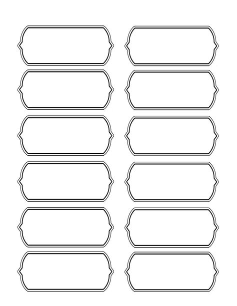 Printable Labels Free Customizable, Reading Response Worksheets, Bottle Labels Diy, Binder Labels, Printable Label Templates, Free Label Templates, Printable Place Cards, Job Chart, House Hacks