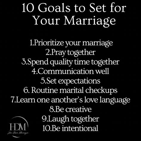 Marriage Goals Couples Relationships, Business Couple Goals, What Makes A Good Wife, Goals As A Couple, Marriage Motivation, Marriage Planning, Marriage Vibes, Rules For A Happy Marriage, Girlfriend Application