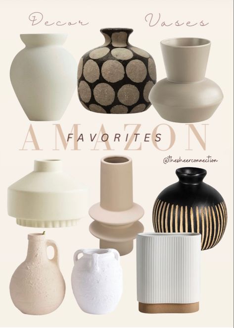 Home decor. Neutral home. Amazon vases #home #homedesign #homedecorideas #vase Home Decor Neutral, Neutral Home, Amazon Storefront, Amazon Home, Flower Vase, Store Fronts, Amazon Fashion, Flower Vases, Vase