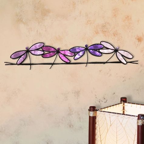 Eangee Home Design Dragonflies on a Wire Wall Décor & Reviews | Wayfair Flight Patterns, Nature Wall Decor, Capiz Shell, Organic Colors, Dragonflies, Wall Sculptures, Metal Wall Decor, Wrought Iron, Powder Coated