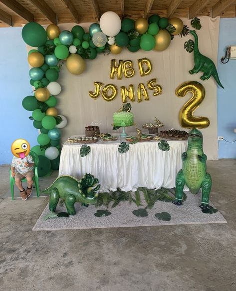 Birthday Dinosaur, Dinosaur Themed Birthday Party, Third Birthday Party, Dinosaur Birthday Party, Themed Birthday Party, Third Birthday, Dinosaur Party, Dinosaur Birthday, First Birthday