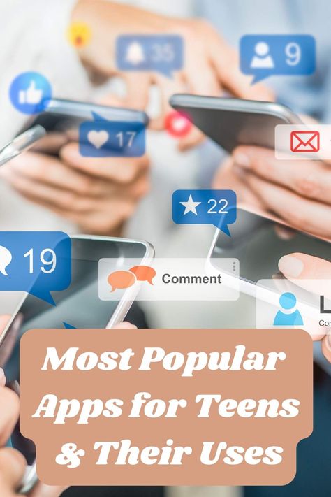 26 Most Popular Apps for Teens & Their Uses - momma teen Good Apps For Teens, Must Have Apps For Teens, Teen Apps, Iphone Games Apps, Music Streaming App, Digital Ideas, Apps For Teens, Word Challenge, Top Apps