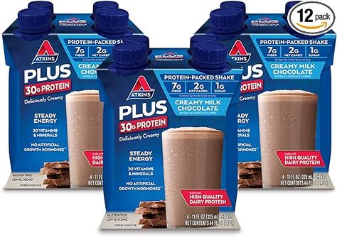 High Protein Drinks, 30g Protein, Chocolate Protein Shakes, 30 Grams Of Protein, Vanilla Shake, Nutrition Drinks, Shakes Drinks, Chocolate Shake, Low Sugar Recipes