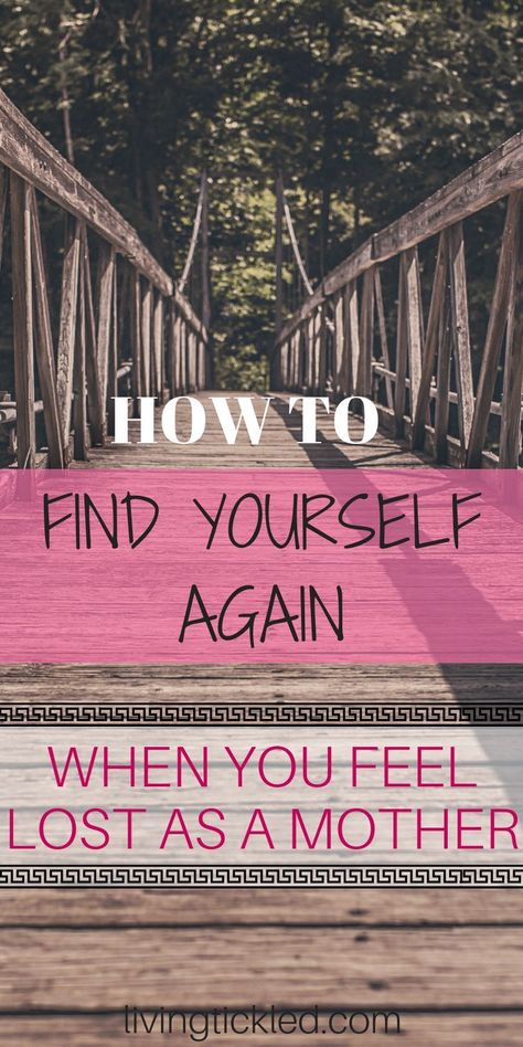 How to find yourself again when you feel lost as a mother; motherhood; happy mom; how to find yourself; discover yourself; Finding Purpose As A Stay At Home Mom, Mommy Duties, Find Yourself Again, Finding Yourself Quotes, When You Feel Lost, Biblical Principles, Live A Happy Life, Working Mom Life, Motherhood Inspiration