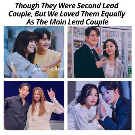 Fav second lead couple Kdrama Second Lead Couple, Second Lead Syndrome, Side Character, Lead Role, True Beauty, Cute Wallpapers, Kdrama, Drama, Actresses