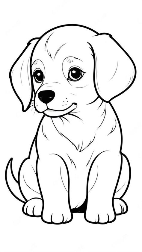 Printable Puppies Dog Coloring Book Pages Coloring pages #coloringpages Coloring books #coloringbooks Coloring pages for kids #coloringpagesforkids Coloring pages for kids animals #coloringpagesforkidsanimals 1.606 Paint Dog Easy, Animal Drawings Outline, Dog Printables Free For Kids, Colouring Pages For Kids Easy, How To Draw A Dog, Dog Easy Drawing, Cute Puppy Drawing, Dog Coloring Pages Free Printable, Dog Drawing For Kids