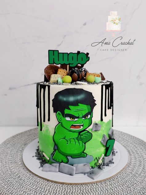 The Hulk Cake, Hulk Cake Ideas, Hulk Smash Cake, Hulk Decorations, Incredible Hulk Cake, Hulk Birthday Cakes, Hulk Cake, Birthday Beer Cake, Hulk Party